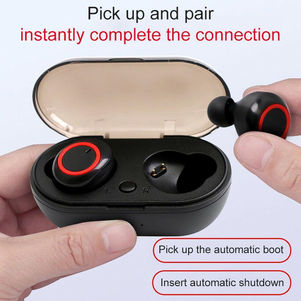 Wireless Binaural Bluetooth Headset | TWS Power Display Touch Earbuds.