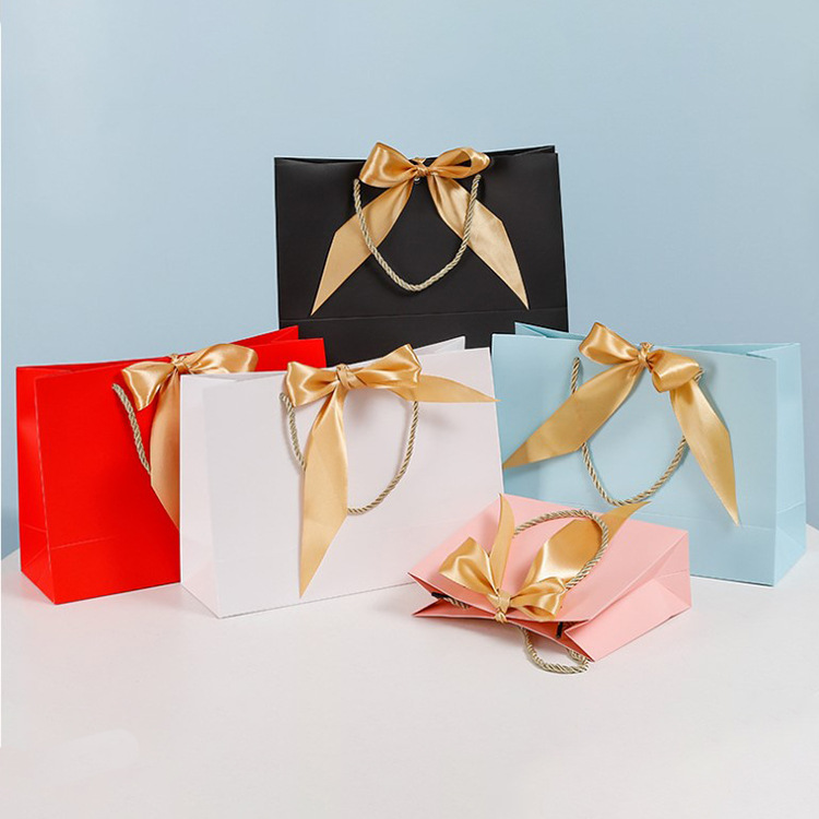 Gift Bags Event & Party Supplies Valentine'S Day Casual Elegant Lady Bow Knot Wedding Gift Bags Party Supplies Gift Wrapping Supplies 1 Piece