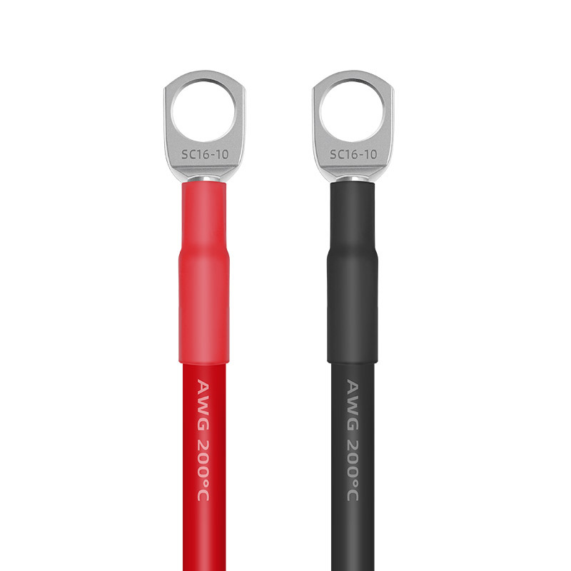 Wholesale 16 square pure copper cable automotive battery series connection power wire solar photovoltaic grounding wire