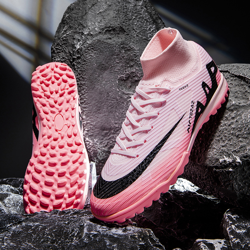 Putian transfronterizo zapatos de fútbol juvenil estudiantes césped clavos hombres y mujeres zapatos de entrenamiento de fútbol