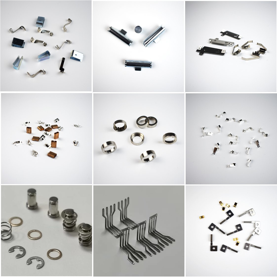 深圳工厂直供五金冲压件塑配五金各类镀金镀镍弹片盖板连接片插头