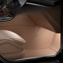 L6F360航空软包大众脚垫全包围嵌入式纳帕皮专车专用全覆盖全套定