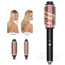 跨境爆款卷发棒三合一多头造型直发器不伤发大波浪造型电热滚筒梳