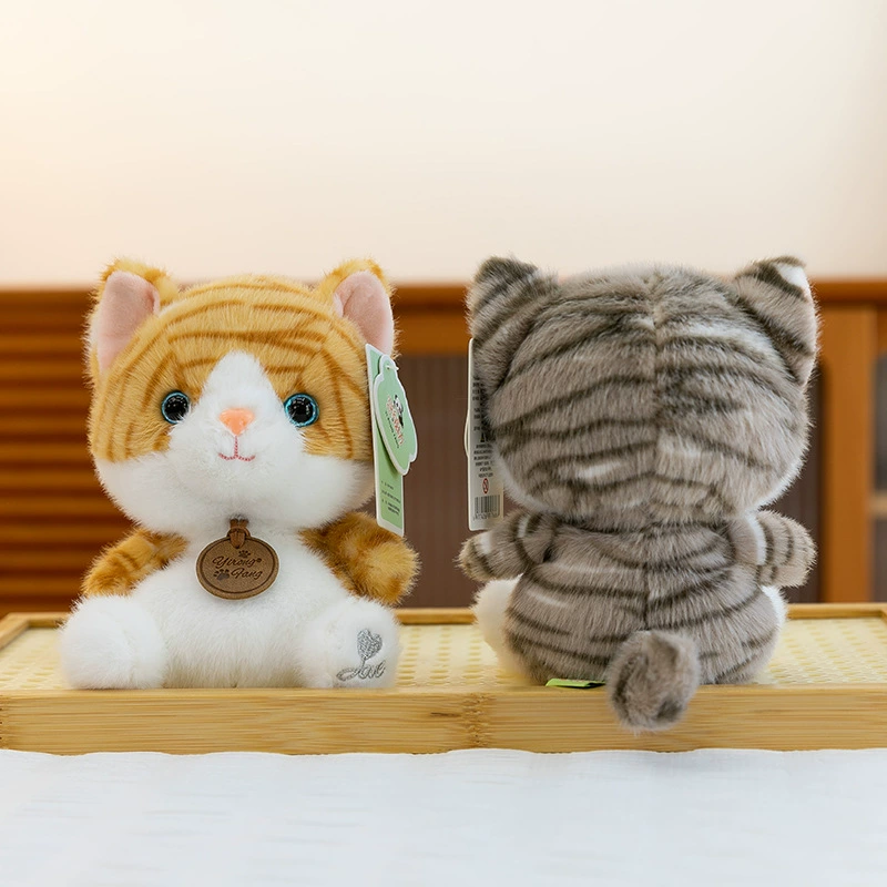 Мультяшная плюшивая игрушка, кукла, кот, антистресс, подарок на день рождения