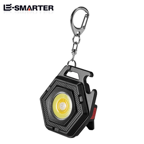 Cross-border ultra-small mini LED light-emitting small flashlight keychain light strong light ultra-light portable flashlight