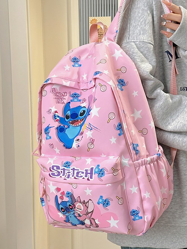 Nueva caricatura Stitzi kindergarten mochila linda mini mochila de alto valor bolsa para niños de viaje al aire libre
