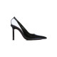 $Women's shoes open-heeled elegant fashion high-heeled shoes  new pointy thin heel back lace-up professional single-shoe sandals