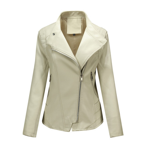 Women's leather jacket