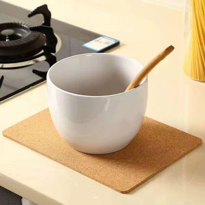 Коврики для обеденных тарелок пробковые коврики водонепроницаемые и маслостойкие бытовые антипиреные западные столовые коврики простые ветряные коврики для посуды