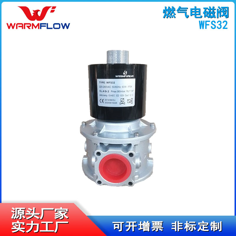厂家供应1.2寸燃气电磁阀天然气电磁阀燃烧机窑炉安全常闭快开阀