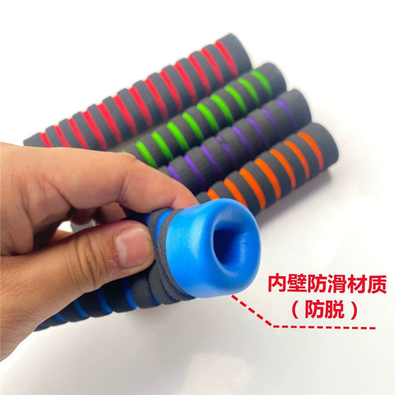 Sponge racket for badminton, non-slip handle, absorbs sweat and smell