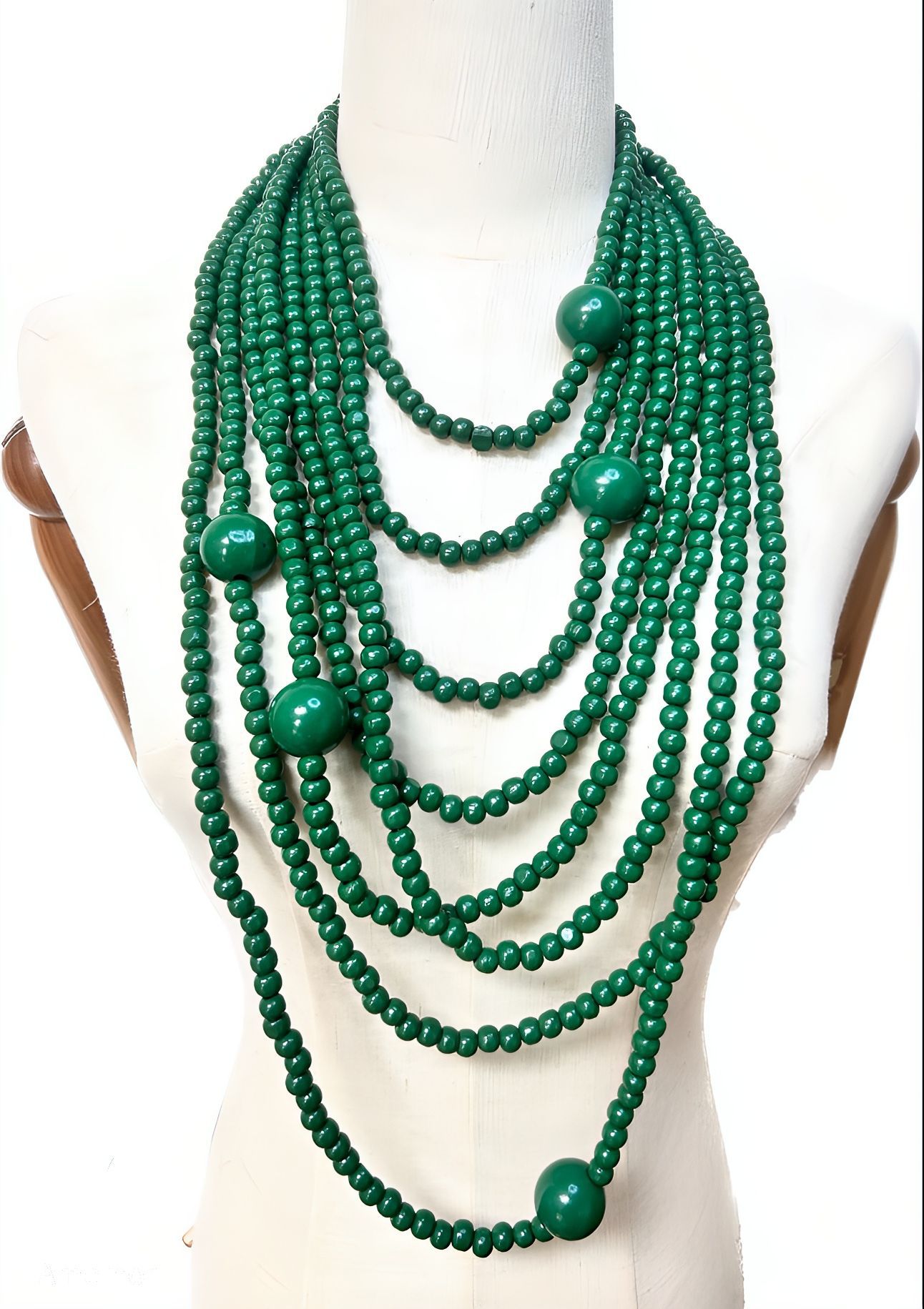 159g Weight Sweater Chain Classification Wood Chain Material 1 Piece Quantity Holiday, Daily Occasion Wood Material Round Pattern Women's Gender Beaded, Stoving Varnish Design Casual, Ethnic Style Style Casual Ethnic Style Round Wood Wholesale Sweater Chain 1