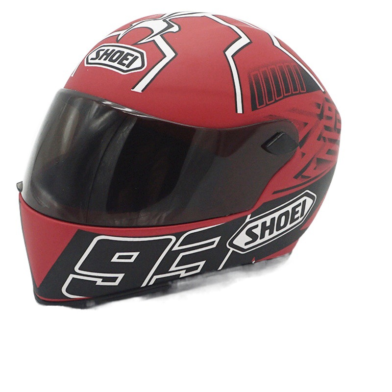 Motocicleta oso casco muñeca tensión oso gato afortunado motocicleta cola caja asiento trasero decoración modelo casco pequeño