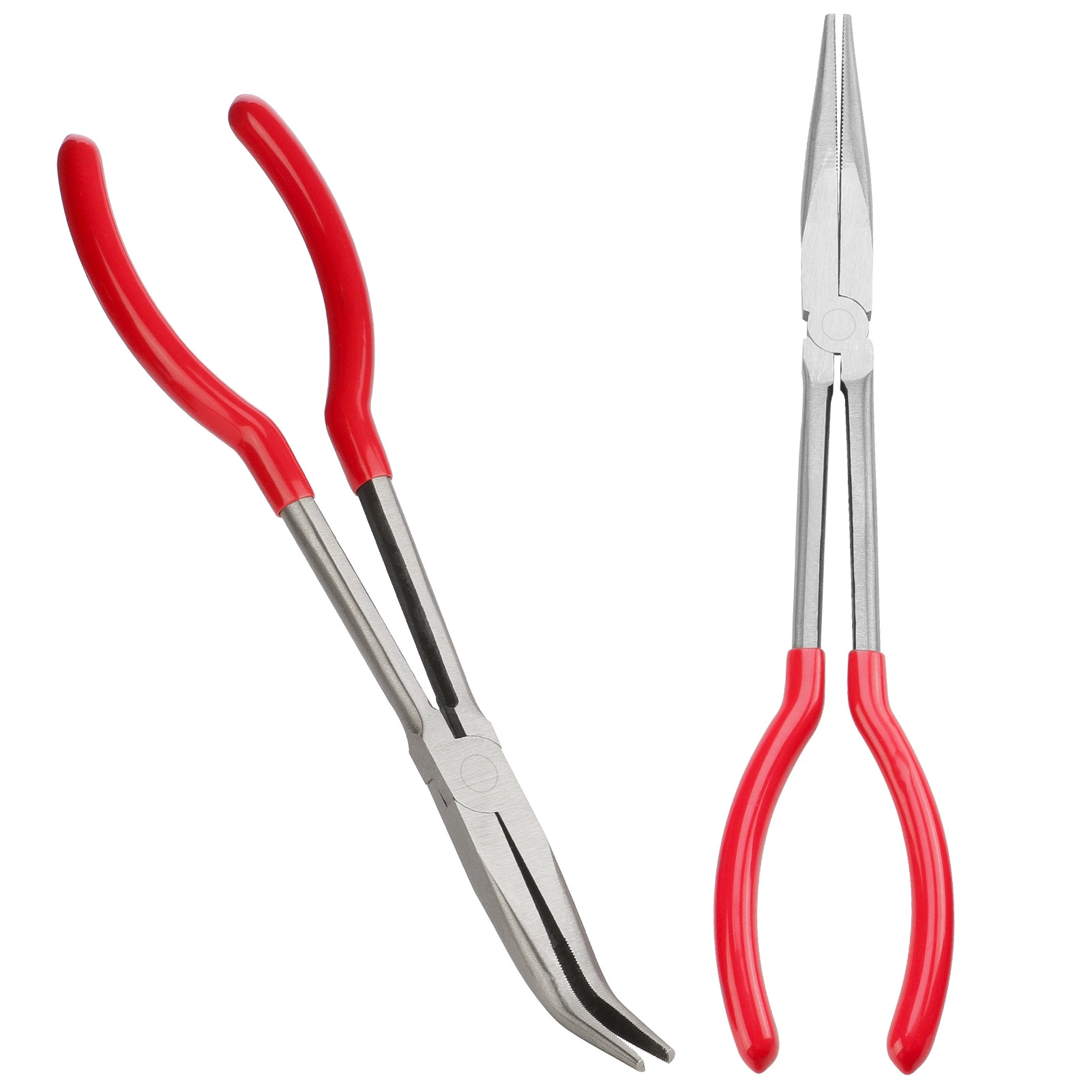 Длинная ручка тигля плоскогубцы с круглым ртом зажимы для расплава