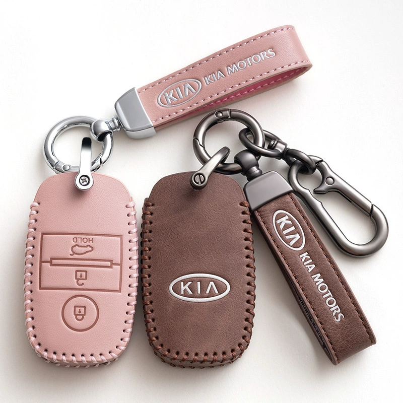 Подходит для чехла ключа Kia K3 K2 Wisdom Run K4 Lion Aoi Run K5 Frederi KX7 Huanchi Kaiku кожаный мешочек застёжка