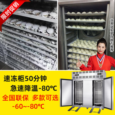 速冻机商用风冷急冻零下45度速冻柜海参包子饺子生胚速冻冷柜冰柜|ms