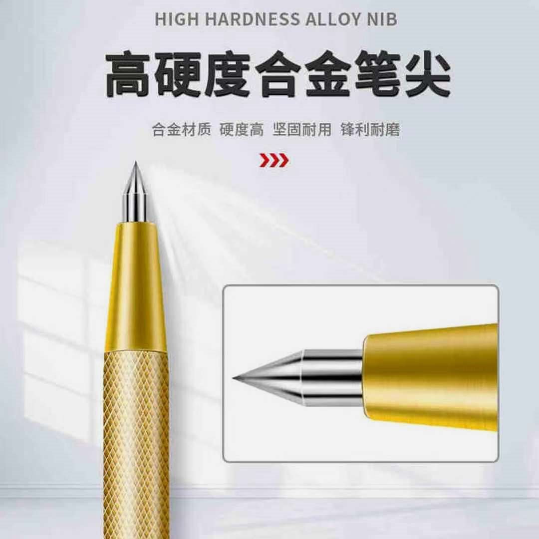 독일 텅스텐 강철 합금 스크라이빙 펜 높은 경도 타일 스크림 마커 펜 절단 손 도구