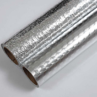 Aluminum foil paper self-adhesive kitchen oil-proof stickers fireproof high temperature wall stickers waterproof moisture-proof stove Wall wallpaper