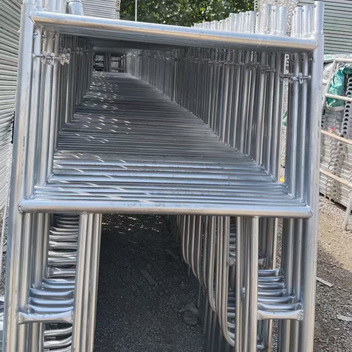 脚手架全套门式活动脚手架工地专用建筑装修镀锌移动脚手架