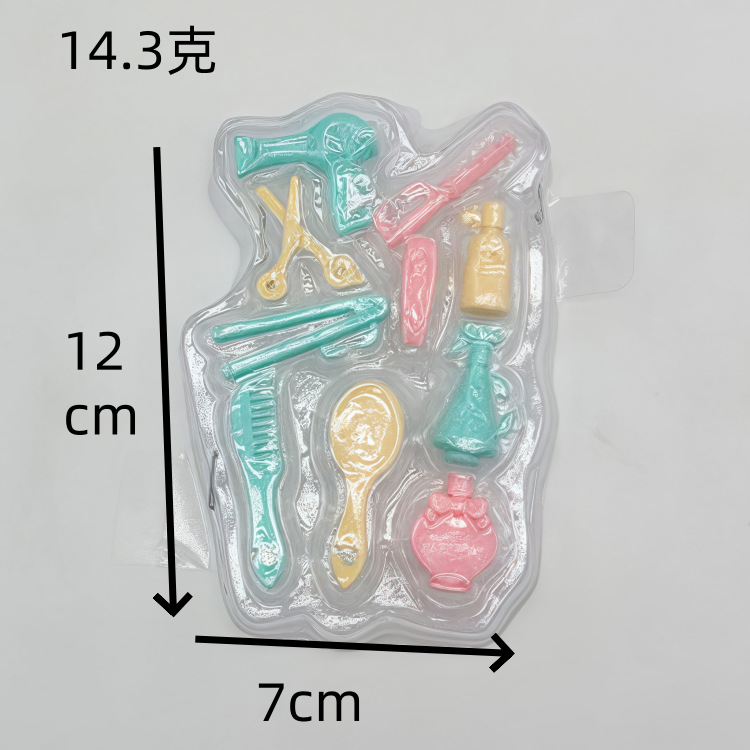 Barbie Doll Toy Accessories Bag Jewelry Necklace Hat Comb Mirror Computer Travel Set