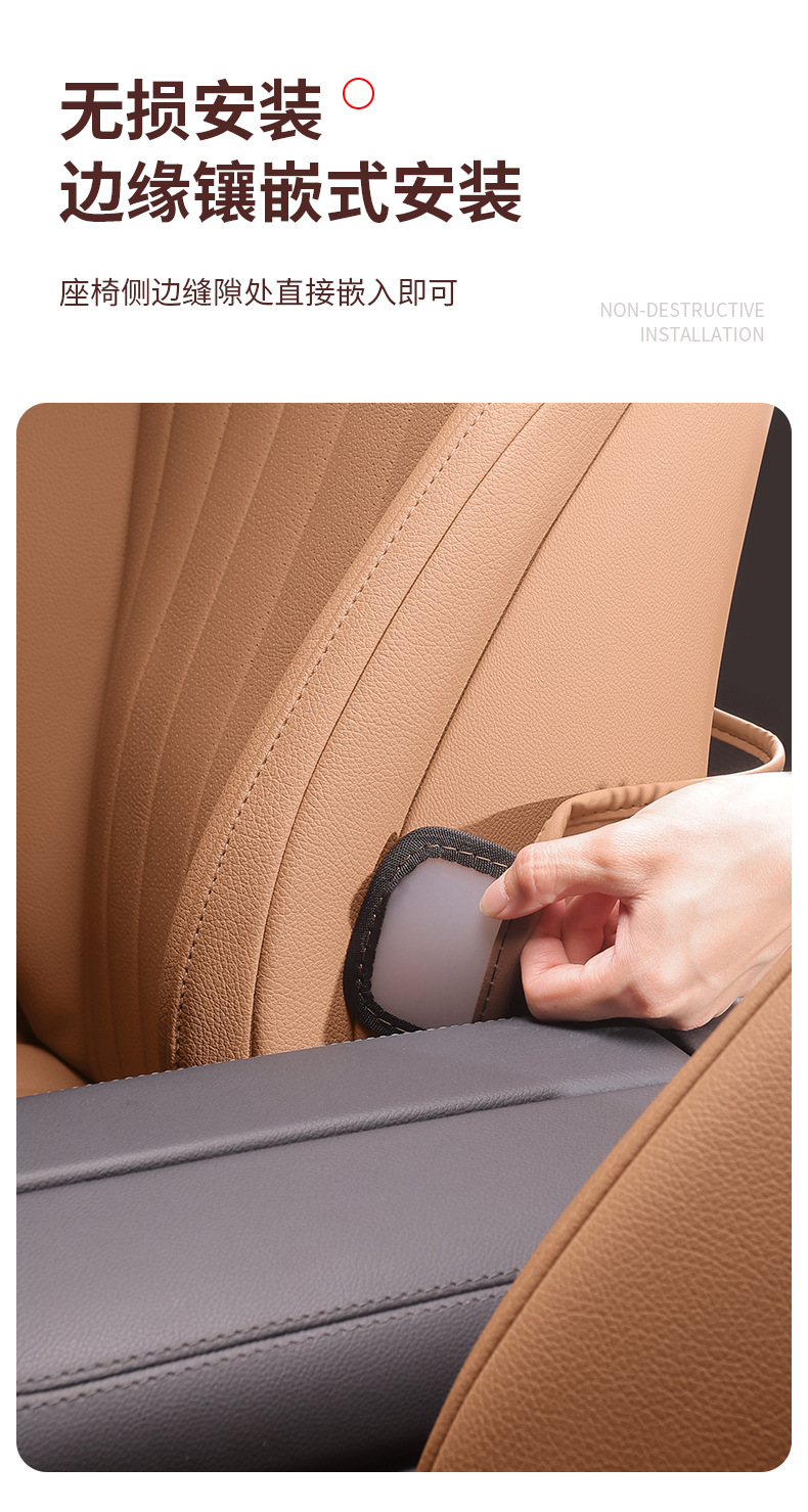 Suitable for Mercedes-Benz Seat Back Anti-Kick Pad E300L/Glc300L/C260L Rear Seat Protection Pad Interior Decoration E-Class