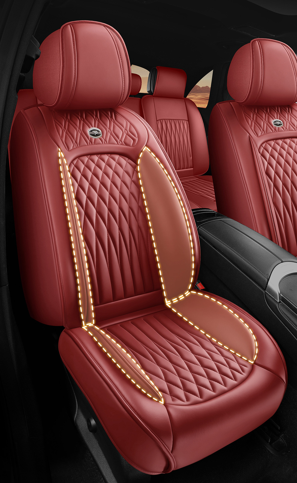 2026 New Model Full-Coverage Five-Seater Car All-Season Seat Cushions Multifunctional Seat Covers Original Factory Wholesale Breathable Business