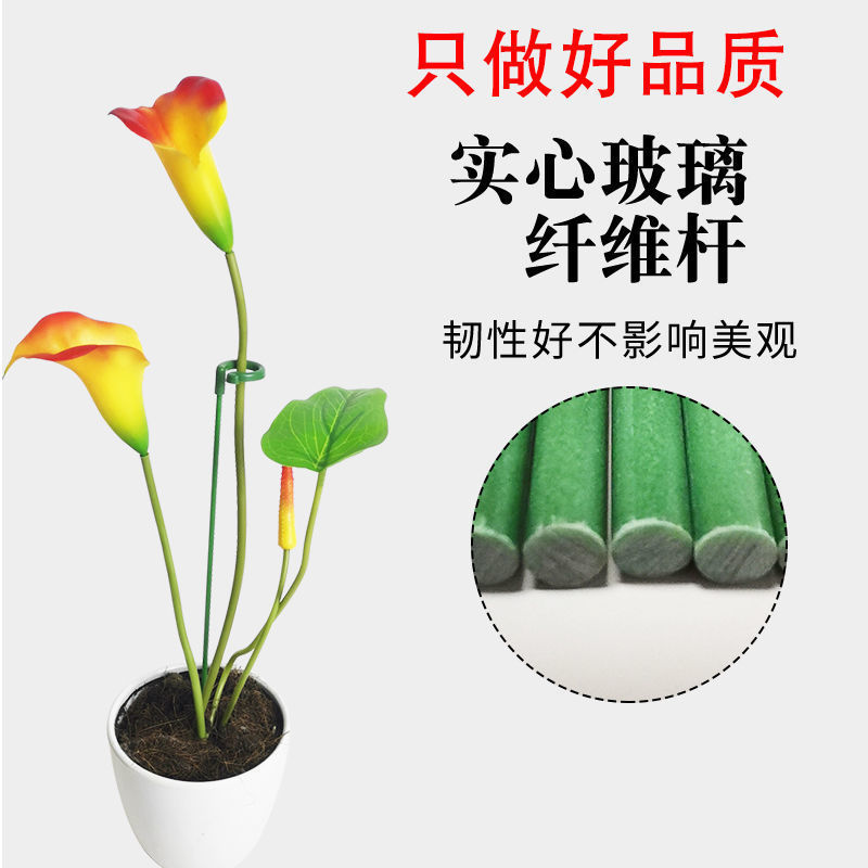 多肉植物胡蝶蘭の花花植物転倒防止趙志孫バラスタンドスタンドオーキッドスタンドサポートロッド|undefined