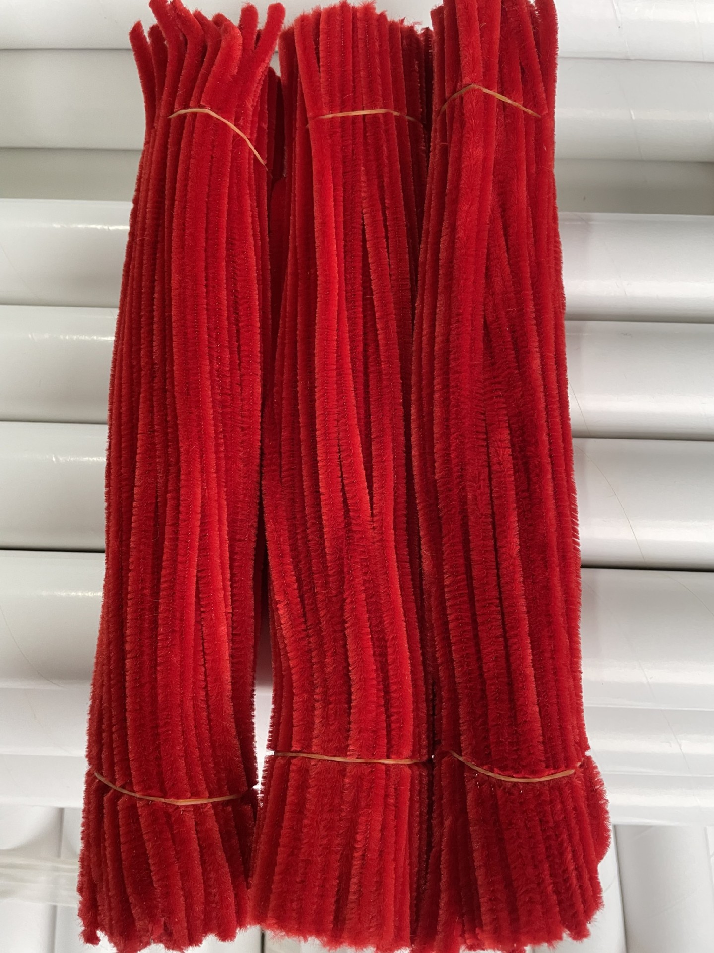 Encriptación de palo trenzado suministro directo al por mayor macaron color pelo raíz lana tira Flor de los niños hecho a mano DIY tulipán flor