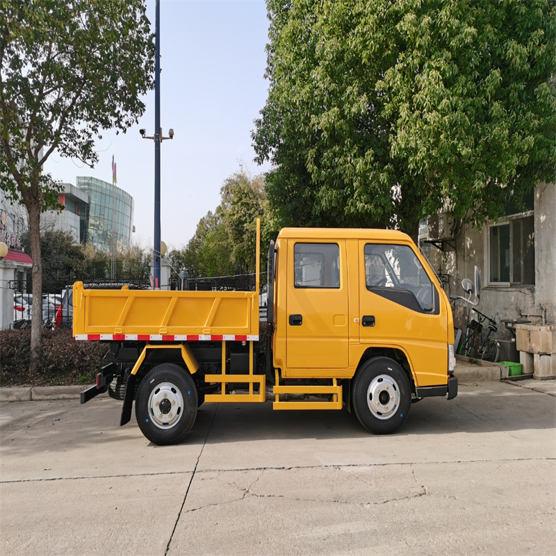 Blue Brand Double-Row Dump Truck with C License Can Be Driven by Jiangling Pickup Truck, 3-Ton Dump Truck, Nationwide Package and Can Be Paid in Installments