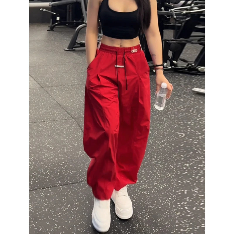 [High Quality] Laqianfeng Men's Sports Outdoor Slimming Easiest for Match High-End Luxury Loose Style Casual Pants