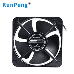 KunPengAC axial flow fan 20CM charging pile cooling fan 220V energy storage converter 20060 fan