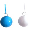 Plastic handheld keychain, raincoat, street spherical trench coat for adults