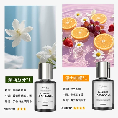 Car Perfume Aromatherapy Toilet Deodorizing 160ml Car - meizu-2-bottles-jasmine-lemon