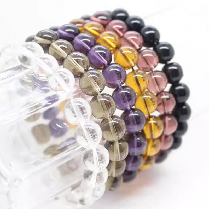 Artificial Crystal Small Gift Bracelet Single Circle Glass Bracelet Event Giveaway Travel Online Store Small Gift Promotion Wholesale