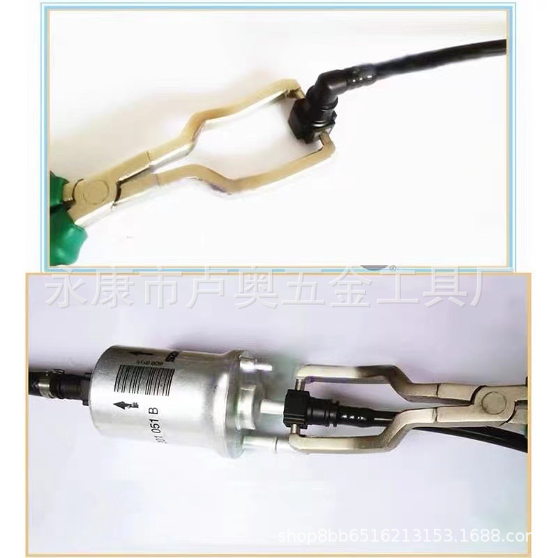 Alicates para juntas de tuberías de gasolina Alicates para bombas de urea Alicates para tuberías de aceite de automóviles Alicates para tuberías de aceite separadores Alicates de extracción y descarga de juntas rápidas