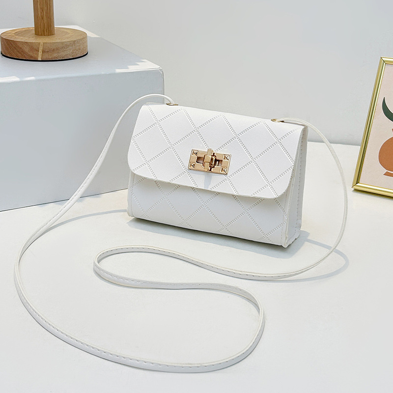 Ladiesbags bolsos de mujer al por mayor transfronterizos mini bolsos cuadrados de moda personalidad diamond relieve bolsos de teléfono móvil