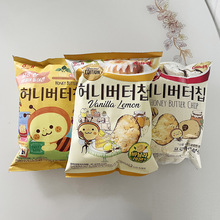 进口零食膨化薯片办公60g蜂蜜芝士柠檬香草味种整箱装土豆片