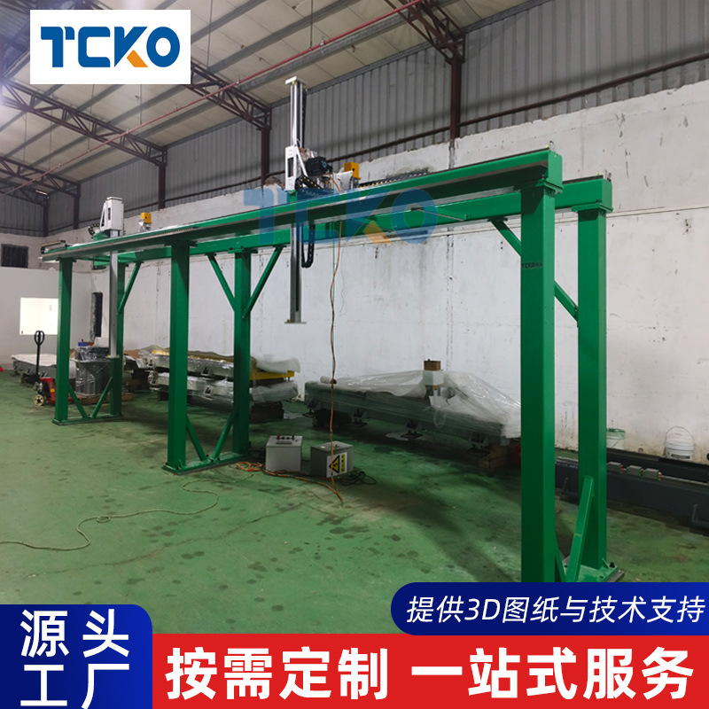 数控机床上下料龙门桁架机械手 自动化自动抓取料码垛桁架机器人