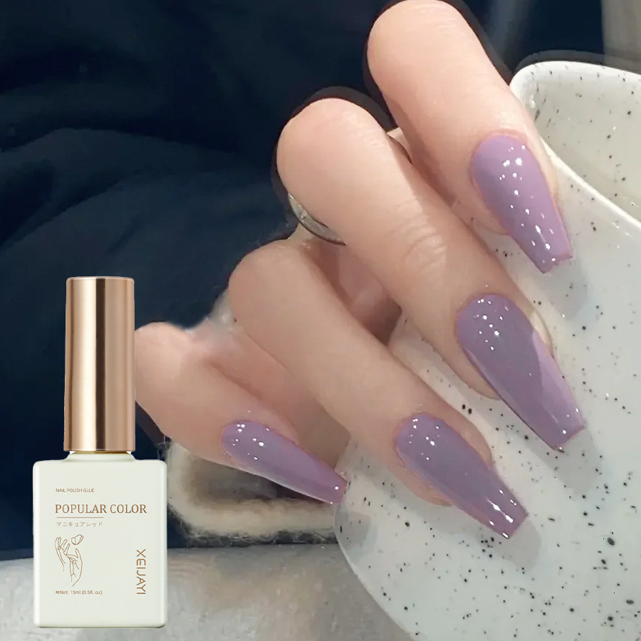 Pure Color new white nail polish glue nude transparent high-grade Nail Polish Nail Polish shop dedicated durable firm Factory wholesale