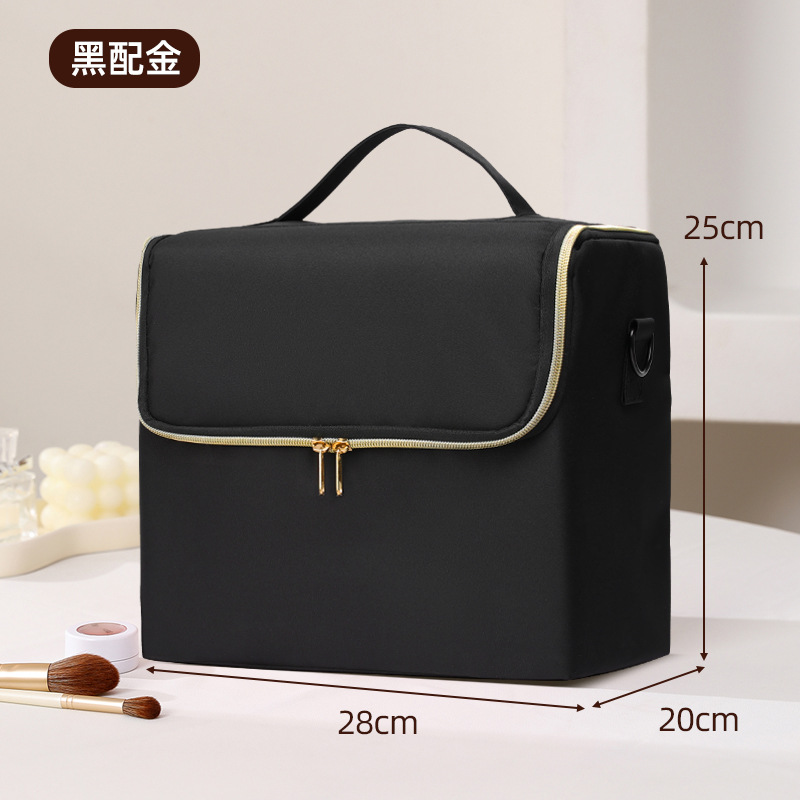 Nueva bolsa de manicura multicapa de gran capacidad a la moda, bolsa de maquillaje para artista de maquillaje, bolso de mano, caja de herramientas grande para maquillaje de tatuaje