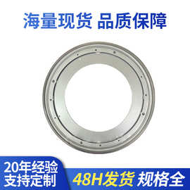 厂家定制5.5寸空心圆形转盘展示架旋转书架置物架底座收纳家具