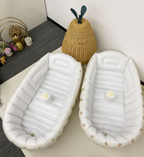 Manufacturer wholesale Korean style ins bathtub, baby folding bathtub, multi-functional infant and children's product bathtub