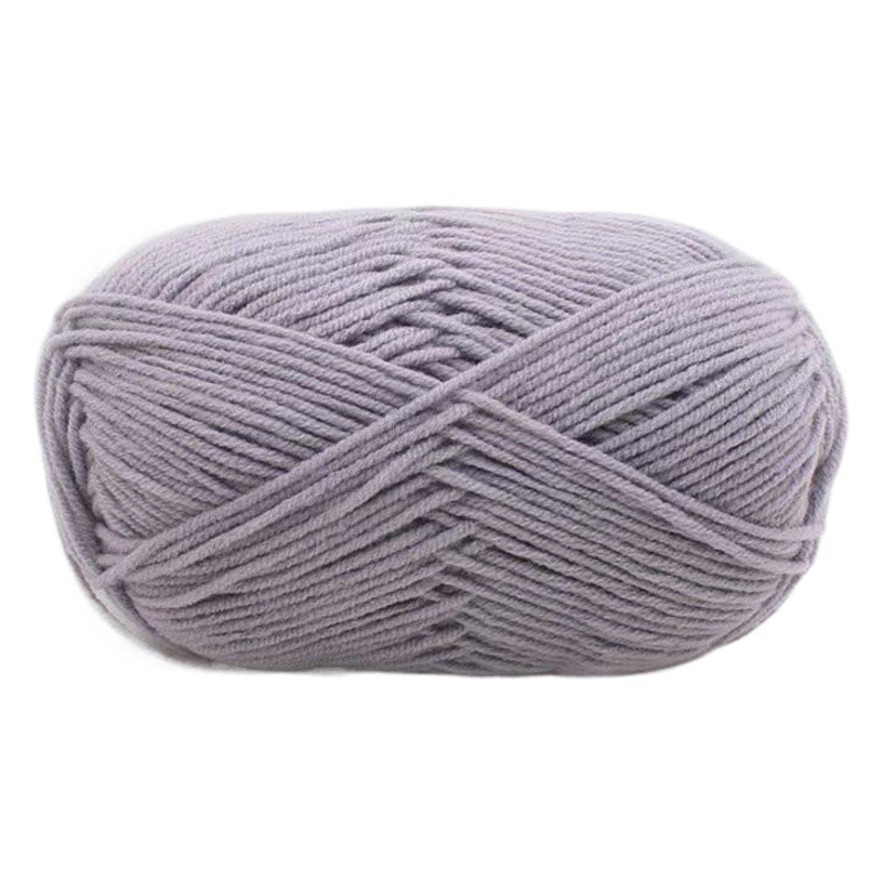 赤ちゃんの4本の牛乳綿はマフラーの中で太い糸の毛布のかぎ針のdiyの毛糸の手編みの材料の包みから編みます。