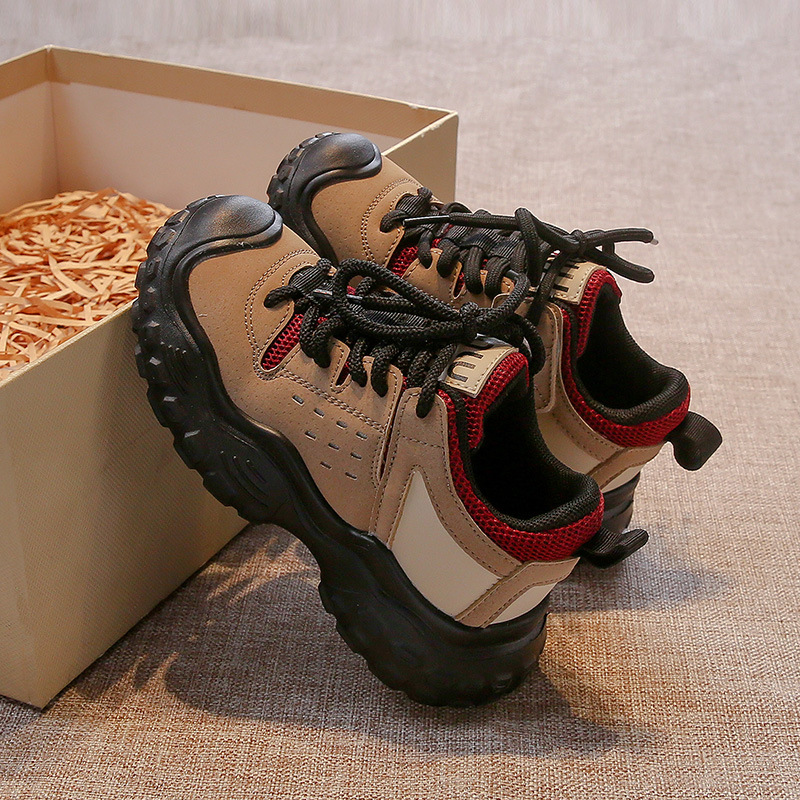 Jungen 2024 Frühling und Herbst Bergsteigen Weiche Sohlen Anti-Rutsch Weibliche Baby Sport Mode Kinder Casual Single_voghion.com