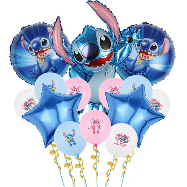 Dibujos animados de dibujos animados estrella de dibujos animados bebé puntada globo traje de juguete para niños decoración de fiesta de cumpleaños globo