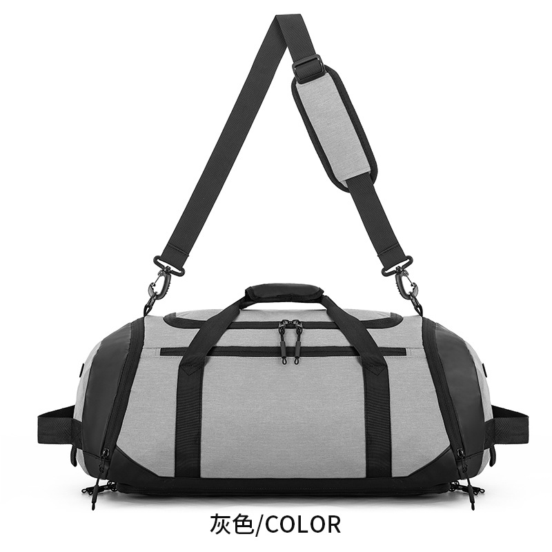 Bolso bandolera bolsa deportiva bolsa de fitness portátil de gran capacidad multifuncional bolso de yoga de viaje de un solo hombro bolsa de baloncesto logotipo impreso