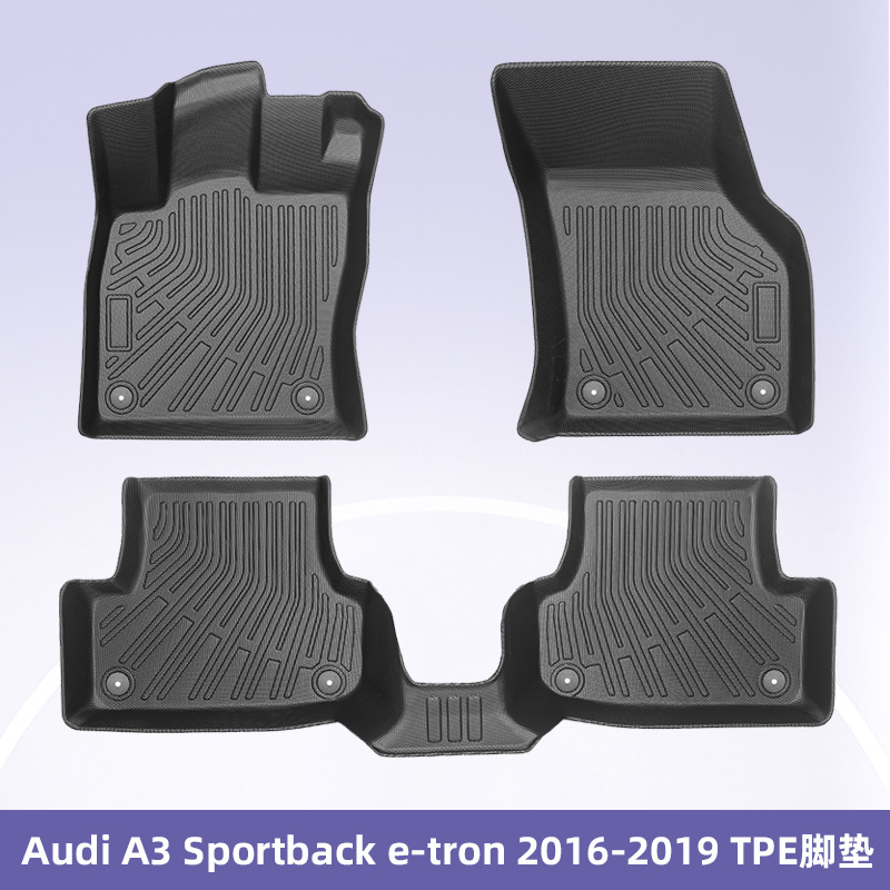 Para el Audi A3 Sportback e-tron 2016 - 2019 3D TPE para todo el tiempo