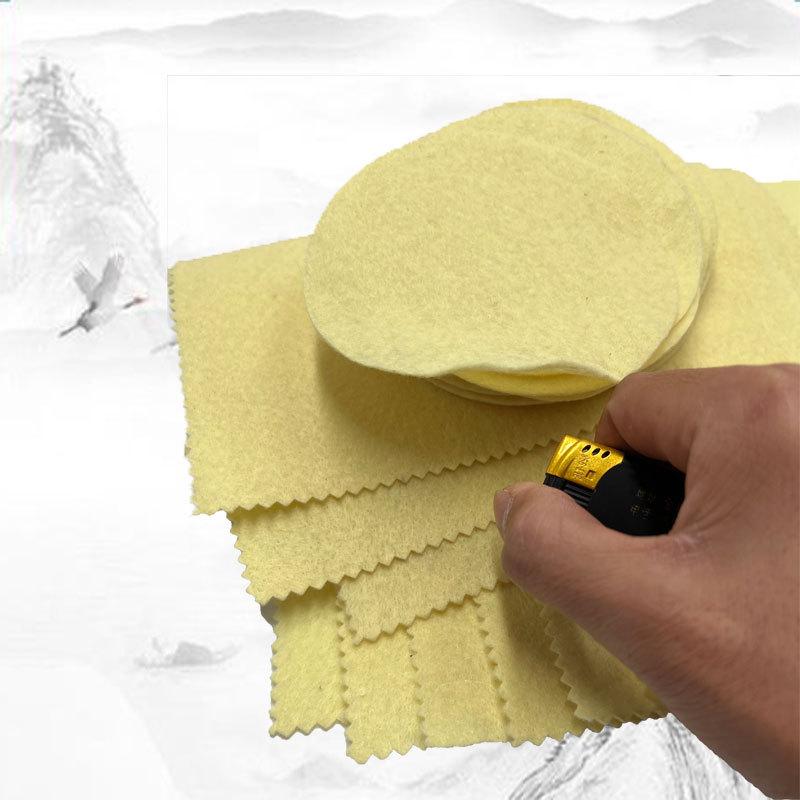 黄色阻燃布 芳纶阻燃隔热布料 可用于垫片隔热片支持模切