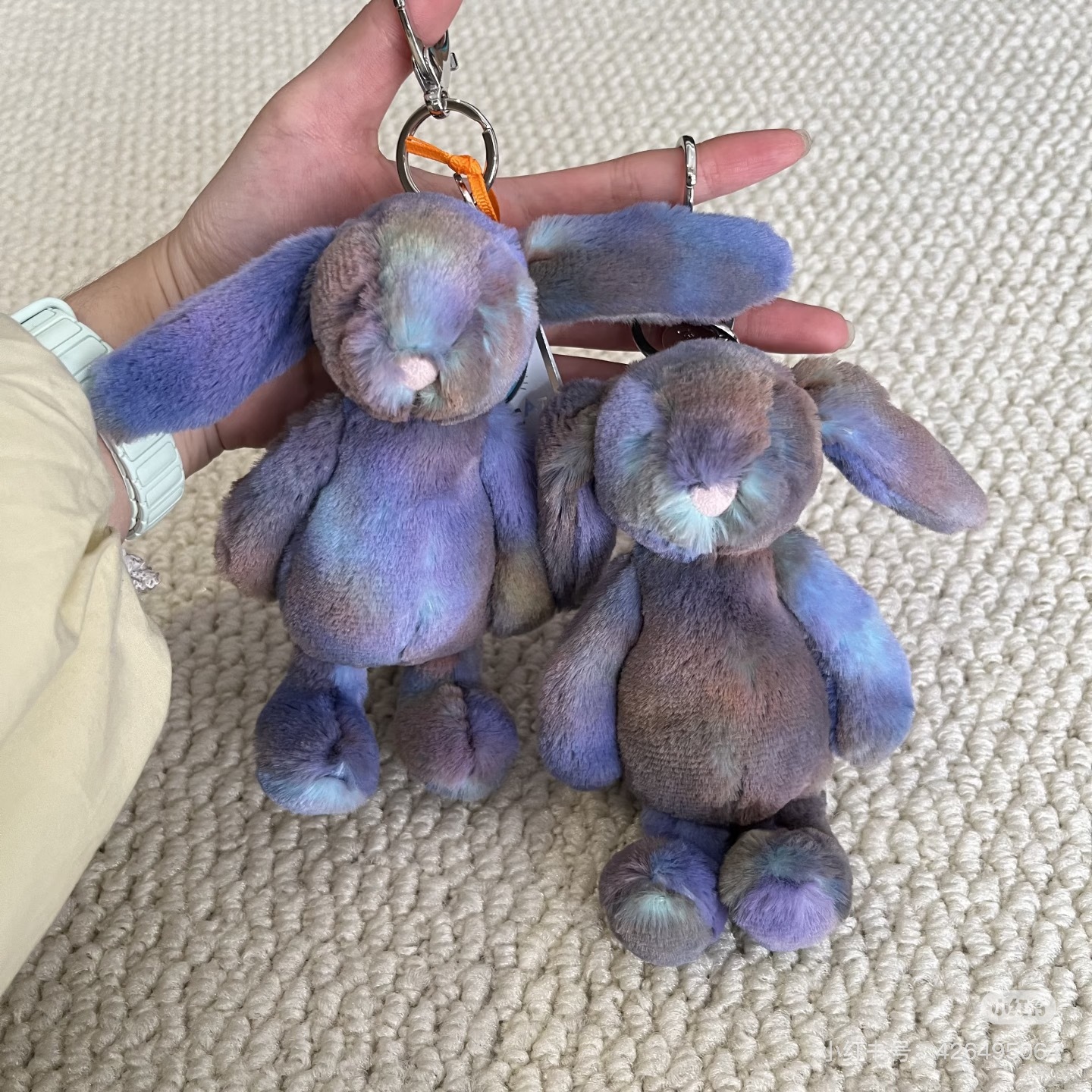 Space bunny pendant