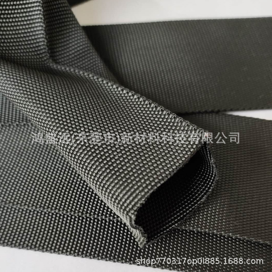 工程机械液压管件专用保护布套 高阻燃防爆耐磨尼龙空心织带